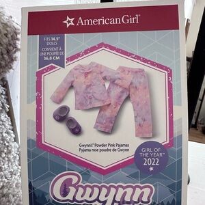 American Girl Gwynn Powder Pink Pajama Set - NEW